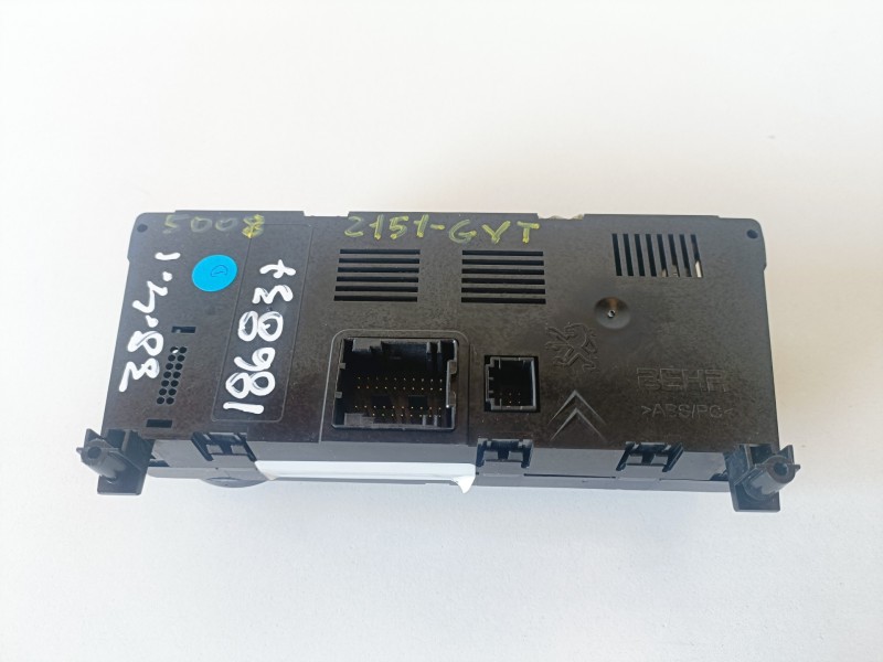 Recambio de mando climatizador para peugeot 5008 rh02 referencia OEM IAM 96738321XT  