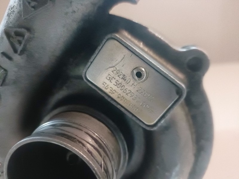 Recambio de turbocompresor para renault scenic ii (jm) k9k728 referencia OEM IAM 54399700002  