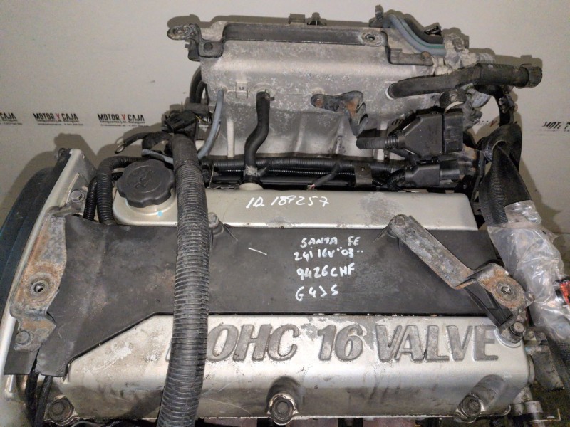 Recambio de motor completo para hyundai santa fe (sm) g4js referencia OEM IAM G4JS  