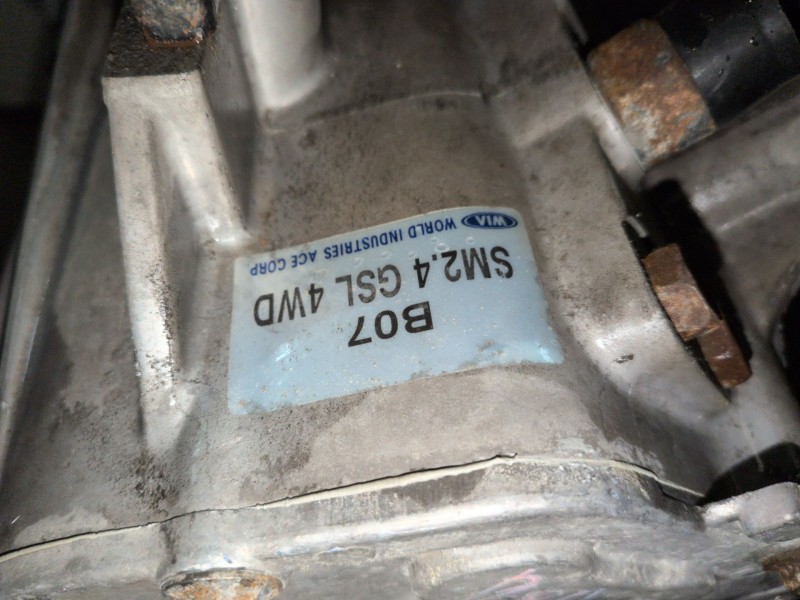 Recambio de caja cambios para hyundai santa fe (sm) g4js referencia OEM IAM Y021202688  