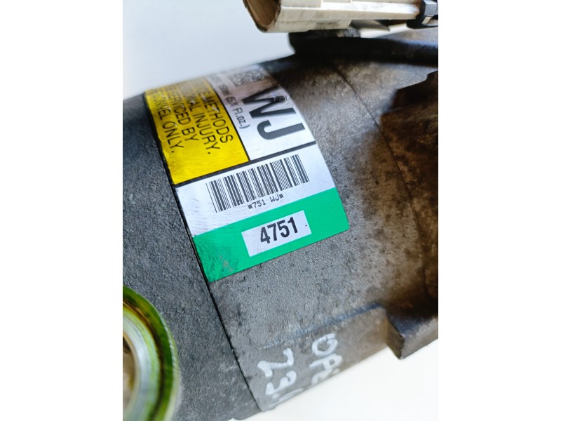 Recambio de compresor aire acondicionado para opel astra h berlina z17dtl referencia OEM IAM 4751  
