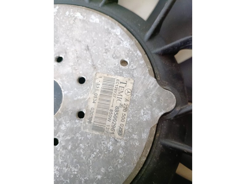Recambio de electroventilador para mercedes-benz clase ml (bm 164) 642940 referencia OEM IAM A1645000093  