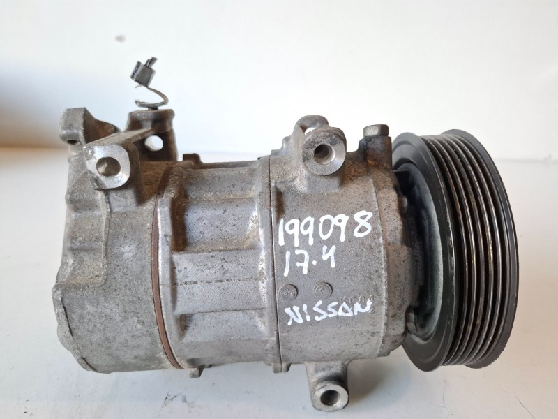Recambio de compresor aire acondicionado para nissan qashqai (j11e) k9k636 referencia OEM IAM 926004EA0A  