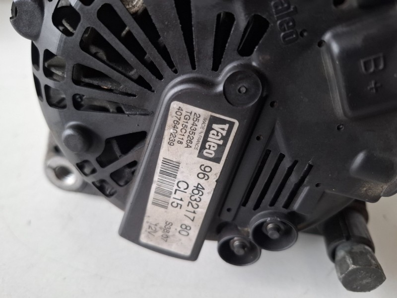 Recambio de alternador para citroen c4 picasso 9hz referencia OEM IAM 9646321780  