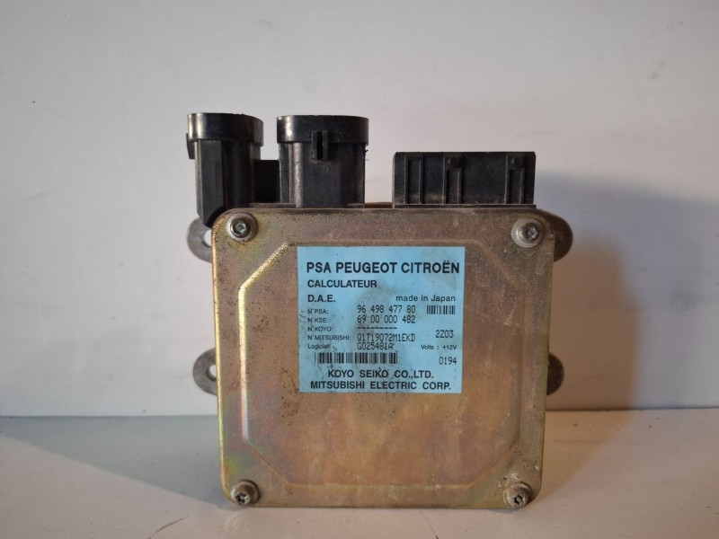 Recambio de centralita direccion para citroen c3 8hx referencia OEM IAM 9649847780  
