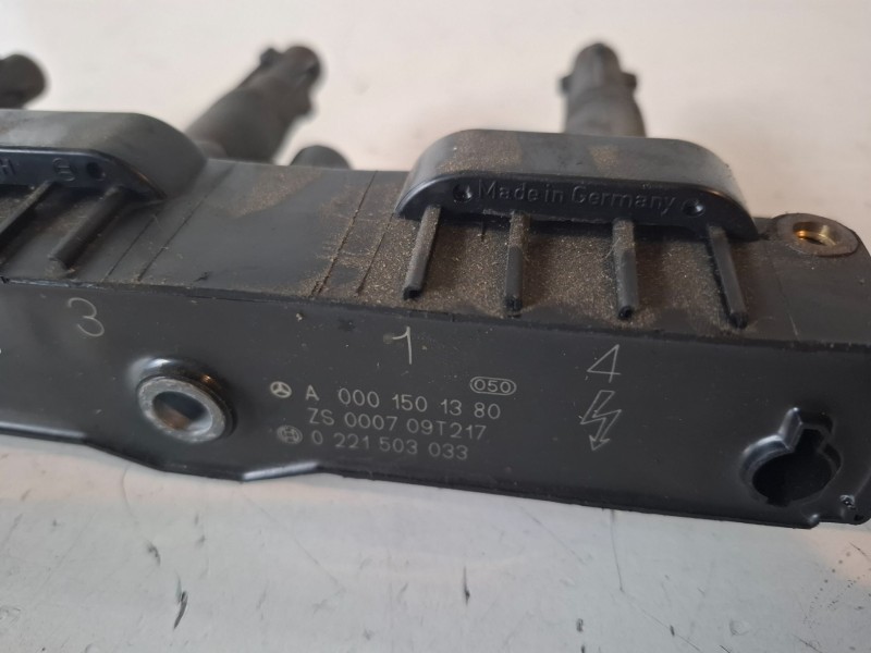 Recambio de bobina encendido para mercedes-benz clase a (bm 168) 166990 referencia OEM IAM A0001501380  