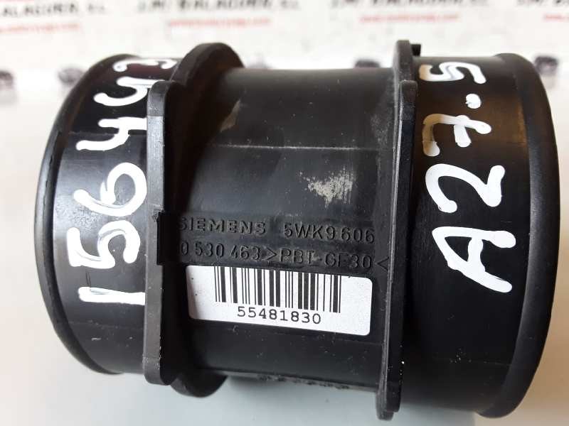 Recambio de caudalimetro para opel vectra c berlina z18xe referencia OEM IAM 5WK9606/90530463  