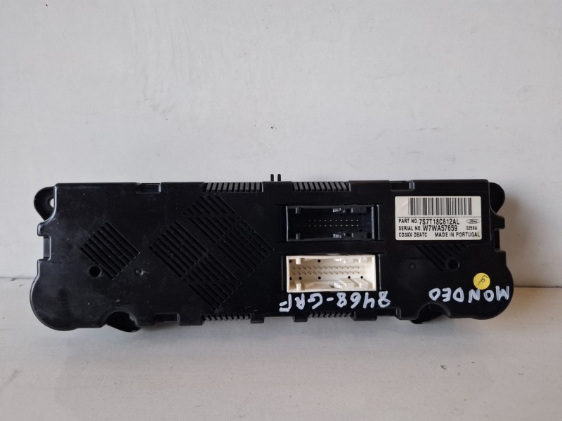 Recambio de mando climatizador para ford mondeo berlina (ca2) khba referencia OEM IAM 7S7T18C612AL  