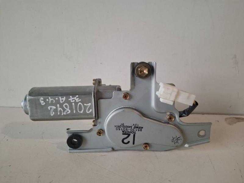 Recambio de motor limpia trasero para toyota land cruiser (j9) 1kzte referencia OEM IAM 8513060150  
