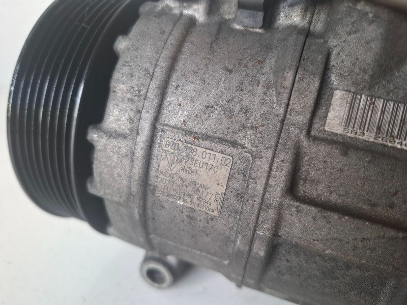 Recambio de compresor aire acondicionado para porsche panamera (tipo 970) m4840 referencia OEM IAM 97012601102  