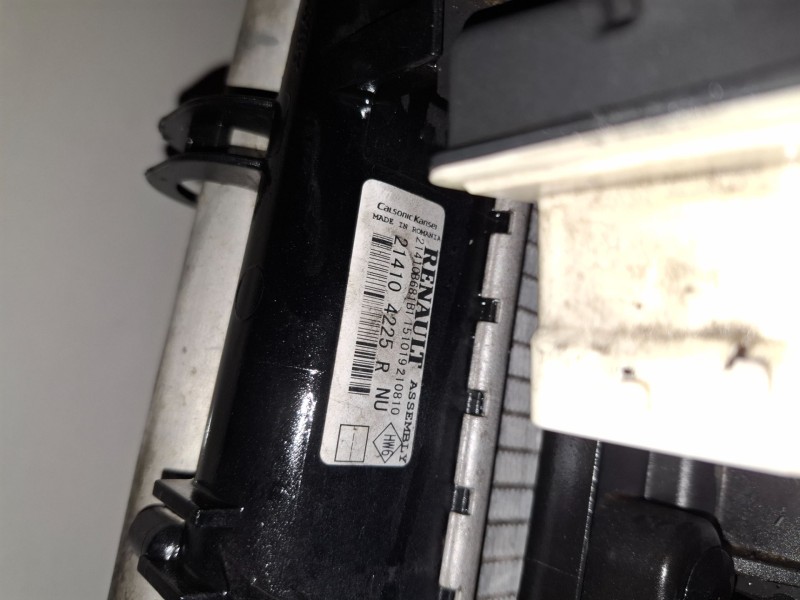 Recambio de radiador agua para dacia dokker express k9k872 referencia OEM IAM 214104225R  