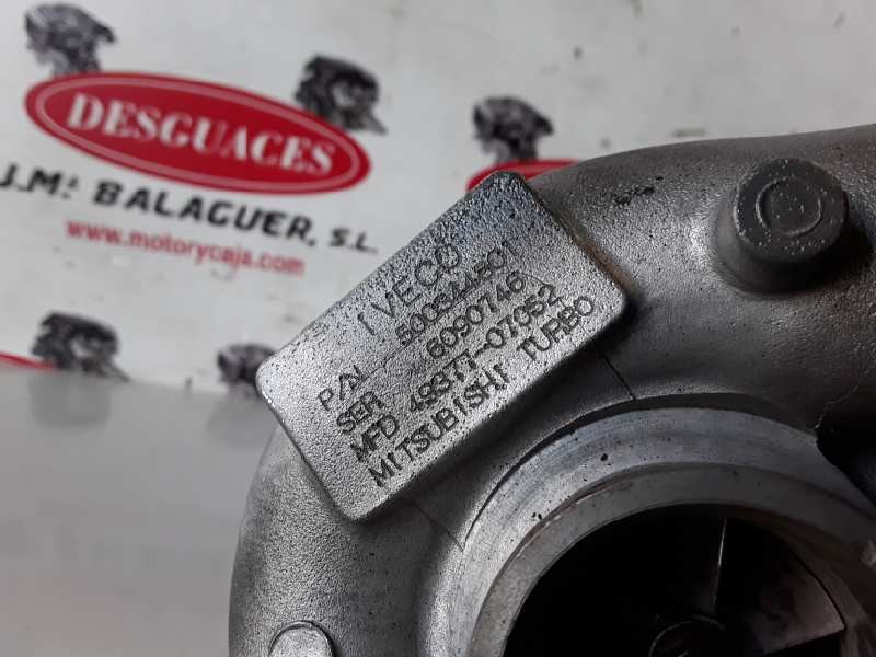 Recambio de turbocompresor para fiat ducato ii luxusbus 814043s referencia OEM IAM 500344801/4937707052  