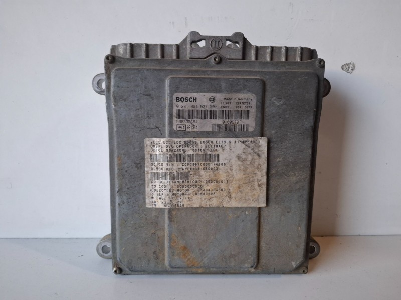 Recambio de centralita motor uce para iveco daily camión/volquete 814043b referencia OEM IAM 0281001537  