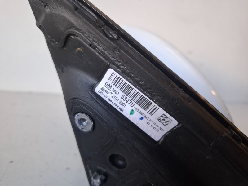 Recambio de retrovisor izquierdo para opel insignia b sports tourer b16dth referencia OEM IAM 39075347U  