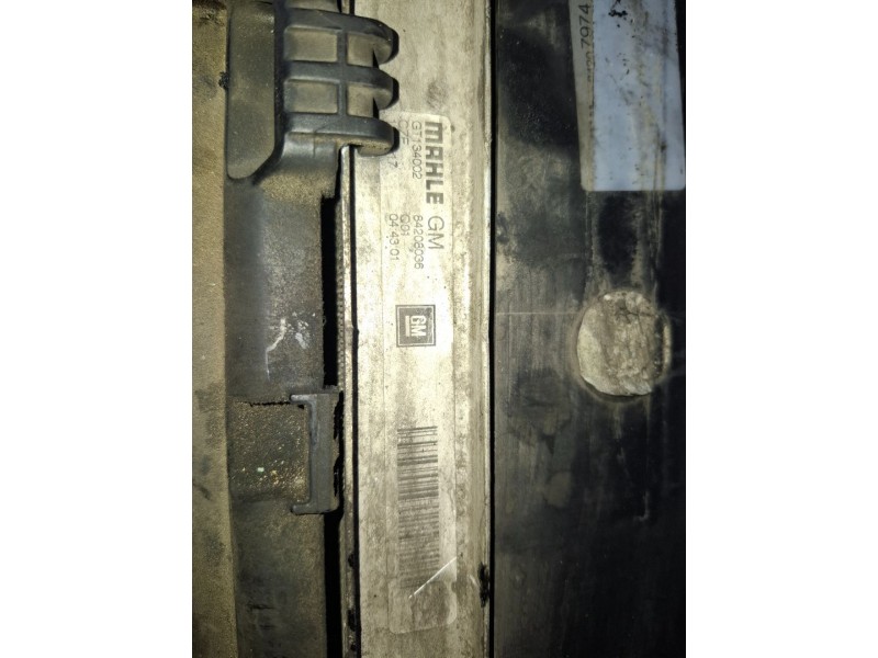 Recambio de radiador agua para opel insignia b sports tourer b16dth referencia OEM IAM 84208036  
