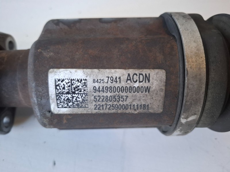 Recambio de transmision delantera derecha para opel insignia b sports tourer b16dth referencia OEM IAM 522805357  