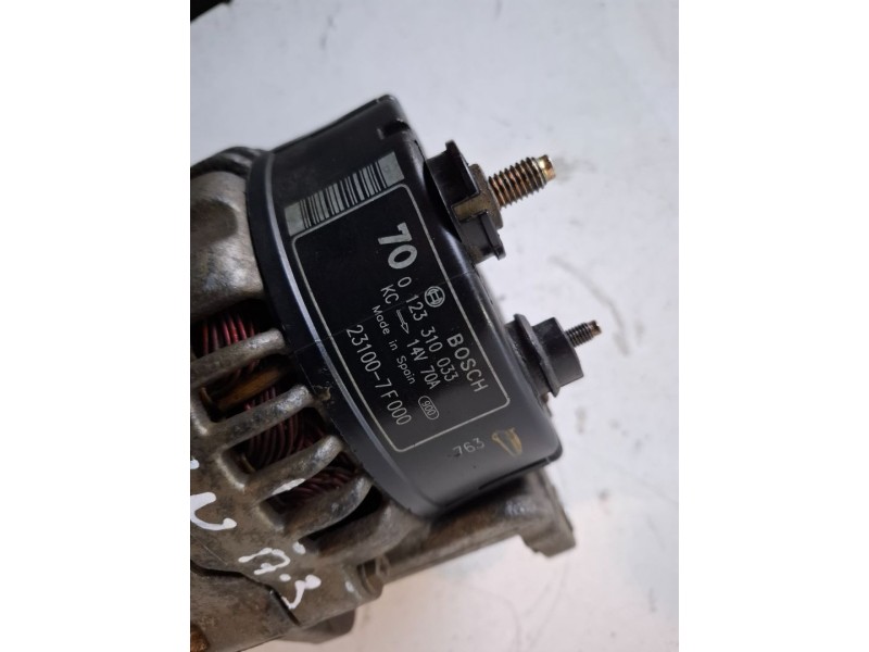 Recambio de alternador para nissan terrano ii (r20) td27 referencia OEM IAM 0123310033  
