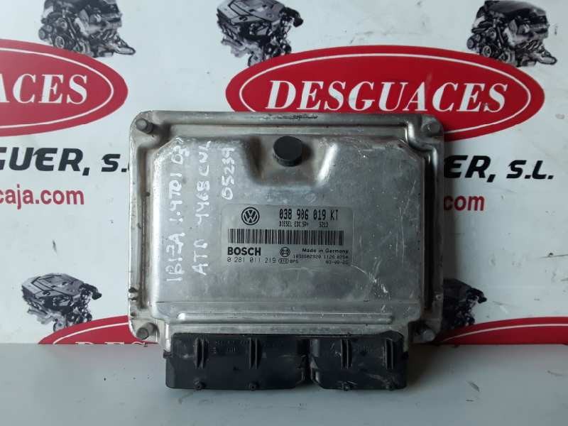 Recambio de centralita motor uce para seat ibiza (6l1) atd referencia OEM IAM 038906019KT/EDC15P+/0281011219  