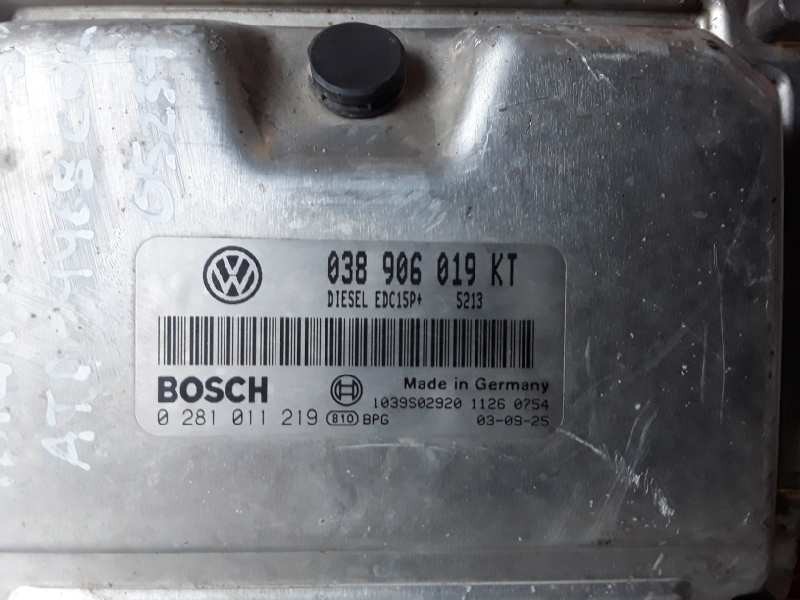 Recambio de centralita motor uce para seat ibiza (6l1) atd referencia OEM IAM 038906019KT/EDC15P+/0281011219  