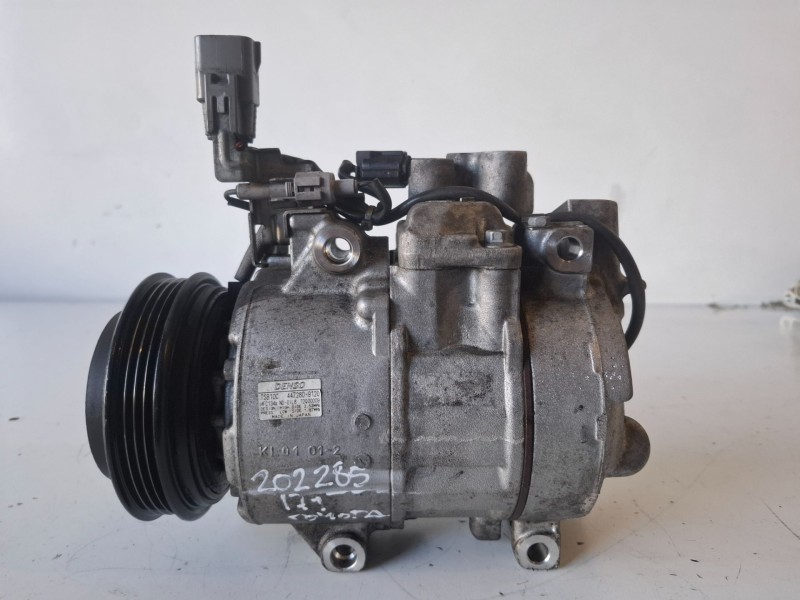 Recambio de compresor aire acondicionado para toyota iq (nuj1/ngj1/kgj1) 1krfe referencia OEM IAM 4472809120  