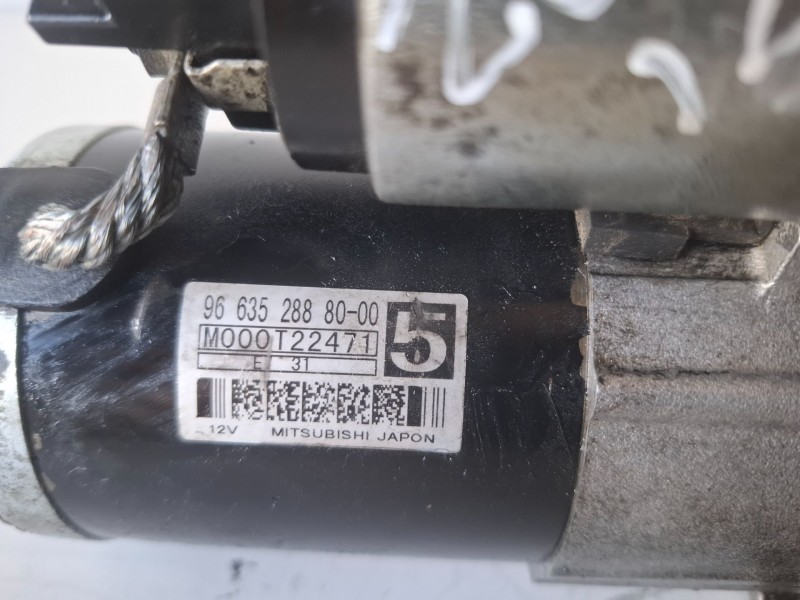 Recambio de motor arranque para citroen c4 picasso 9hy referencia OEM IAM M000T22471  