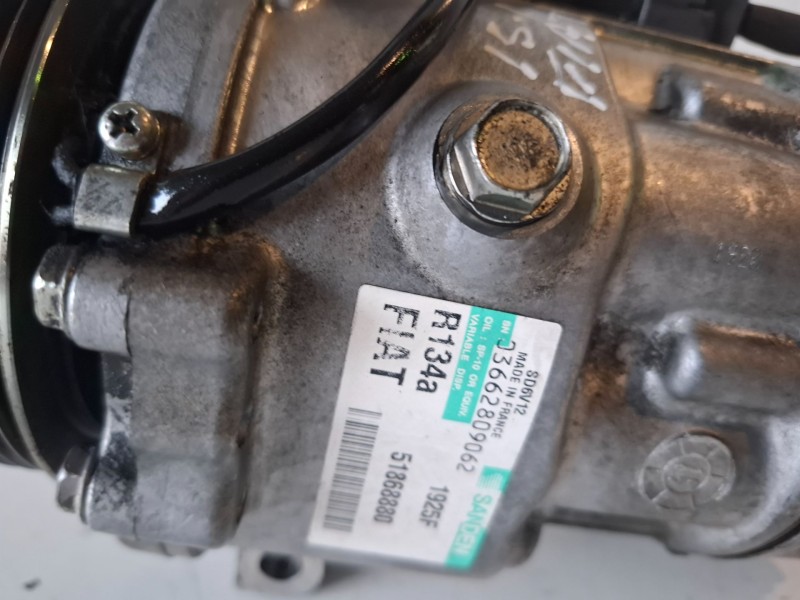 Recambio de compresor aire acondicionado para fiat ii doblò (152) 198a3000 referencia OEM IAM 51868880  