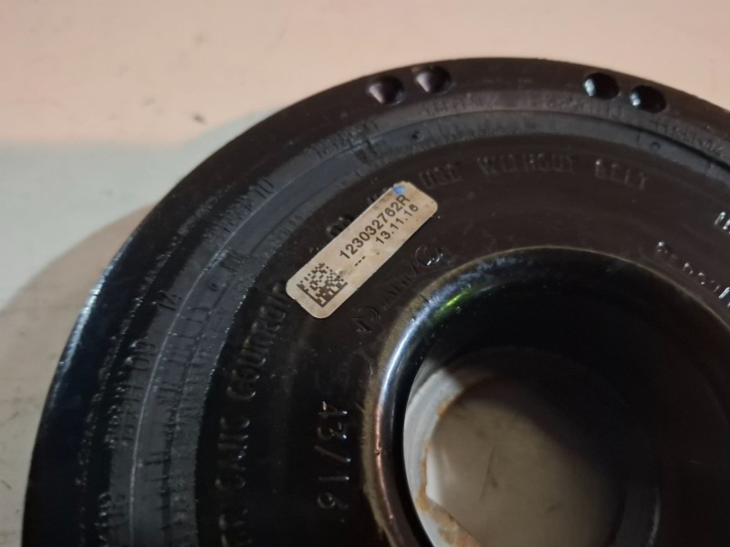 Recambio de polea cigueñal para fiat talento furgón (296) r9m452 referencia OEM IAM 123032762R  