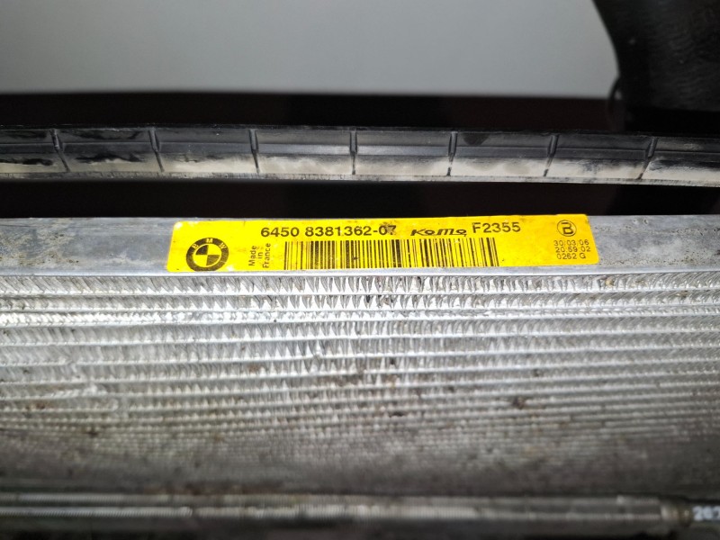 Recambio de radiador calefaccion / aire acondicionado para bmw serie 7 (e65/e66) 306d3 referencia OEM IAM 6450838136207  