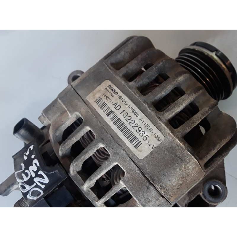 Recambio de alternador para opel corsa d z13dtj referencia OEM IAM MS1012100960/AD13222935/A115IM/105A  
