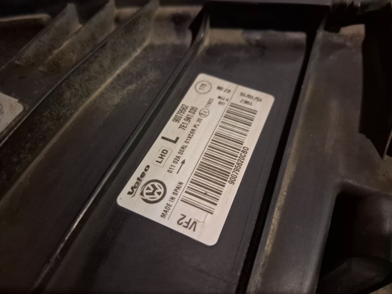 Recambio de faro izquierdo para volkswagen t6.1 transporter furgón (sh) cxha referencia OEM IAM   