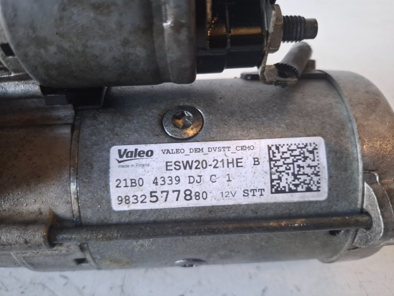 Recambio de motor arranque para peugeot 208 (p2) yh01 referencia OEM IAM ESW2021HE  