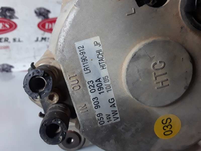 Recambio de alternador para volkswagen touareg (7la) referencia OEM IAM 059903023  