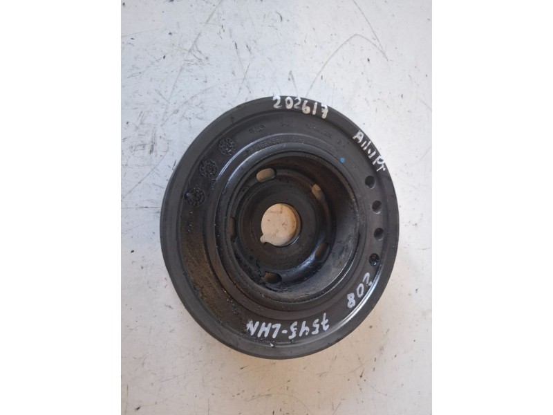Recambio de polea cigueñal para peugeot 208 (p2) yh01 referencia OEM IAM 9821624380  