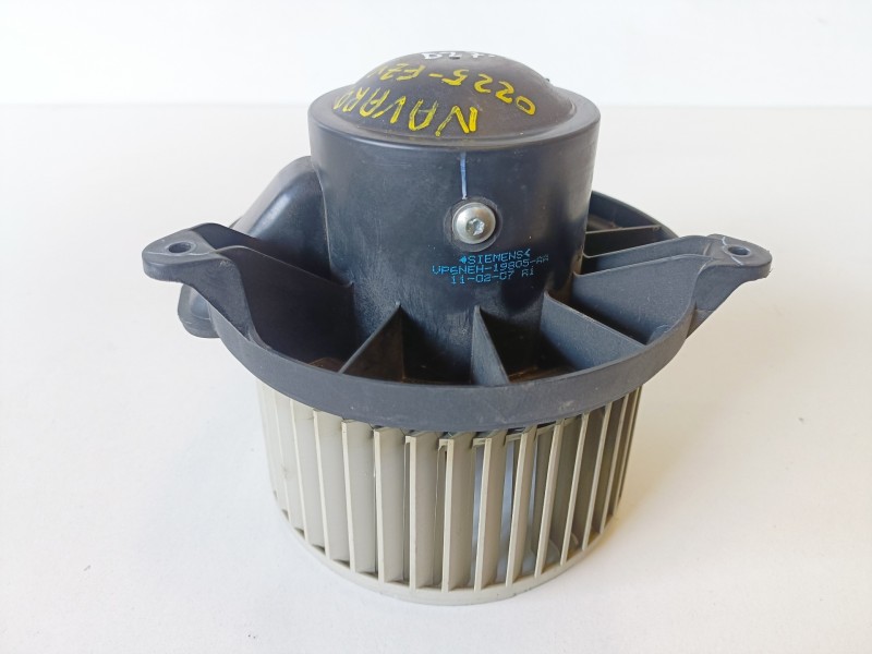 Recambio de ventilador calefaccion para nissan navara pickup (d40m) yd25ddti referencia OEM IAM VP6NEH19805AA  
