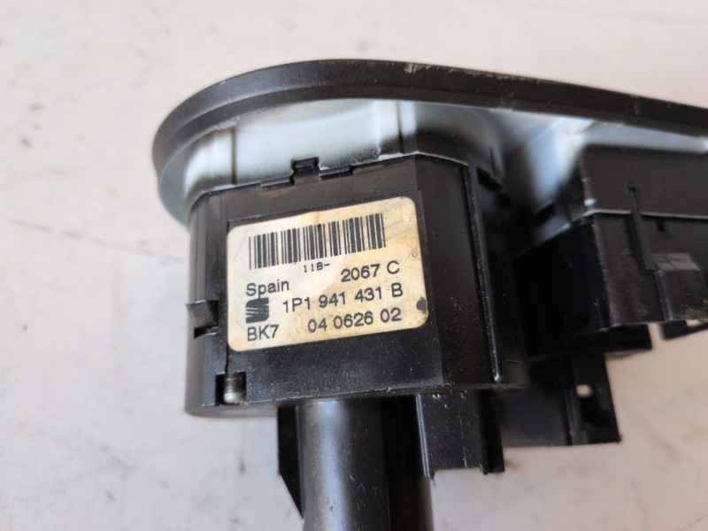 Recambio de mando luces para seat leon (1p1) bxe referencia OEM IAM 1P1941431B  