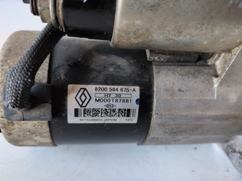 Recambio de motor arranque para renault kangoo i (f/kc0) k9k716 referencia OEM IAM M000T87881  