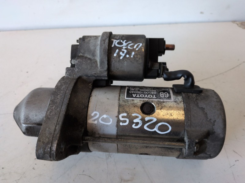 Recambio de motor arranque para toyota corolla verso (r1) 2adftv referencia OEM IAM 281000G040  