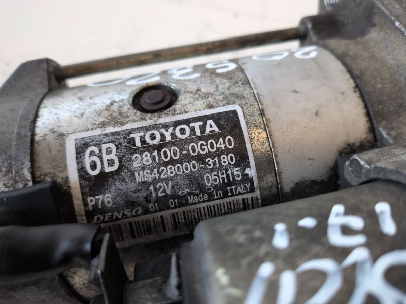 Recambio de motor arranque para toyota corolla verso (r1) 2adftv referencia OEM IAM 281000G040  
