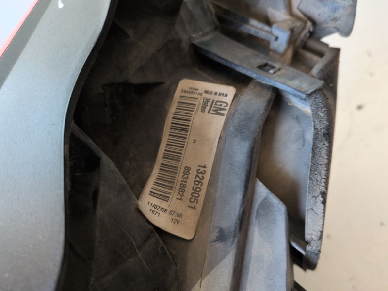 Recambio de piloto trasero derecho para opel corsa d z13dth referencia OEM IAM 13269051  