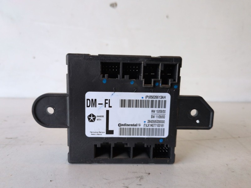 Recambio de modulo electronico para fiat freemont (345) 939b5000 referencia OEM IAM 05026613AH  