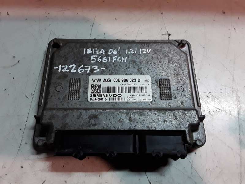 Recambio de centralita motor uce para seat ibiza (6l1) bxv referencia OEM IAM BXV  