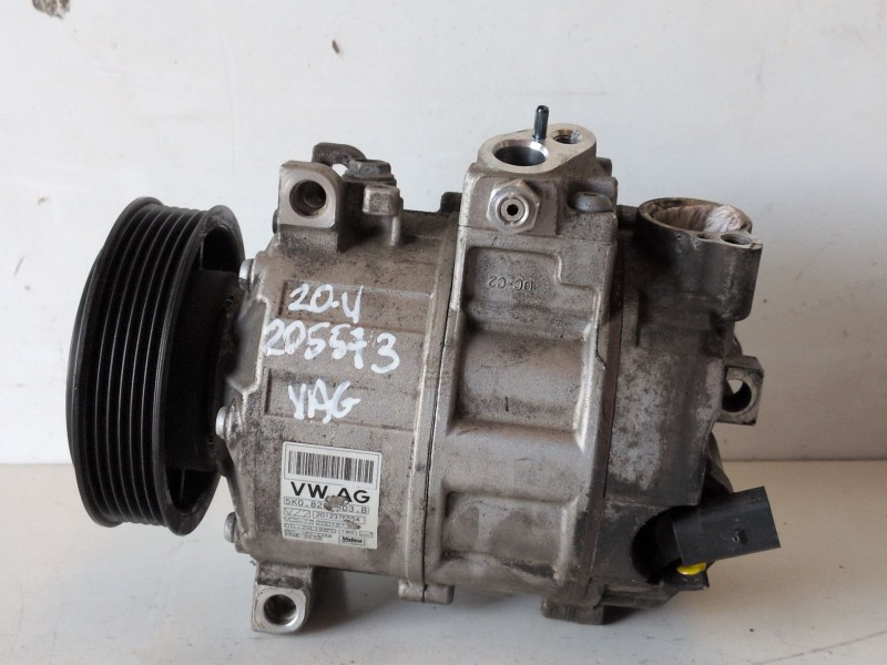 Recambio de compresor aire acondicionado para volkswagen caddy (2c)(08.2010) cay referencia OEM IAM 5K0820803B  