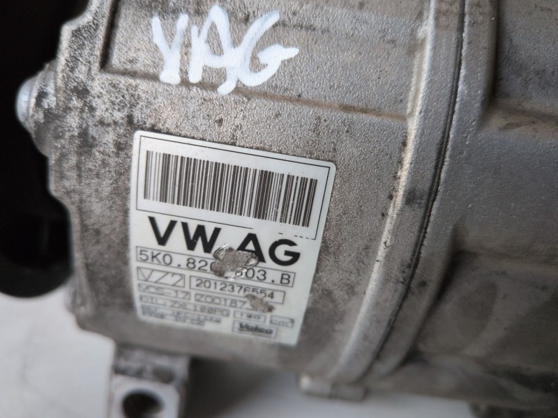 Recambio de compresor aire acondicionado para volkswagen caddy (2c)(08.2010) cay referencia OEM IAM 5K0820803B  