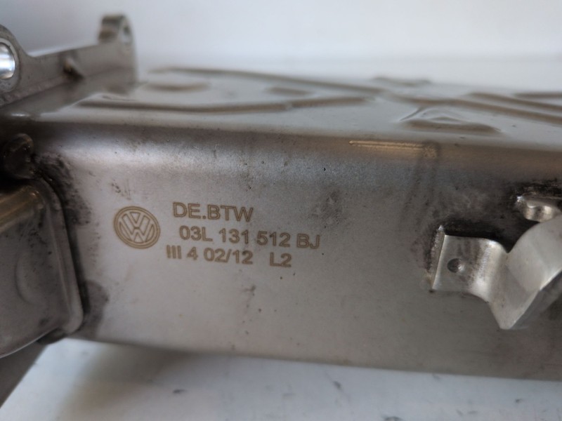 Recambio de enfriador egr para volkswagen caddy (2c)(08.2010) caye referencia OEM IAM 03L131512BJ  
