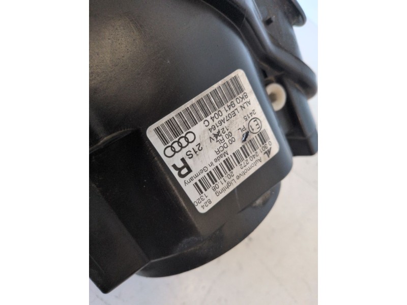 Recambio de faro derecho para audi a4 avant (8k5) caga referencia OEM IAM 8K0941004C  