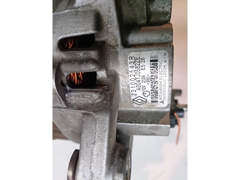 Recambio de alternador para renault scenic iii (jz) k9k837 referencia OEM IAM 231002543R  