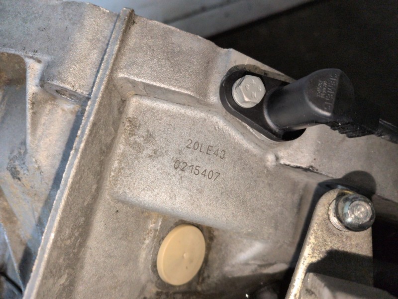 Recambio de caja cambios para citroen evasion dhx referencia OEM IAM 20LE43  