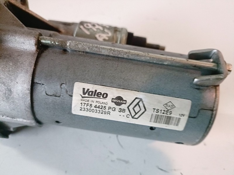 Recambio de motor arranque para renault scenic iii (jz) k9k837 referencia OEM IAM TS12E9  