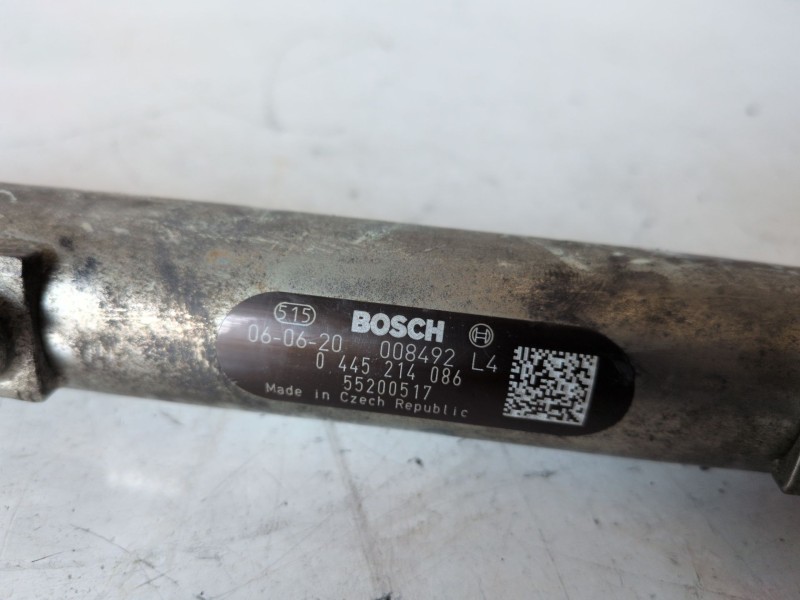 Recambio de rampa inyectora para fiat i doblò cargo 199a2000 referencia OEM IAM 0445214086  