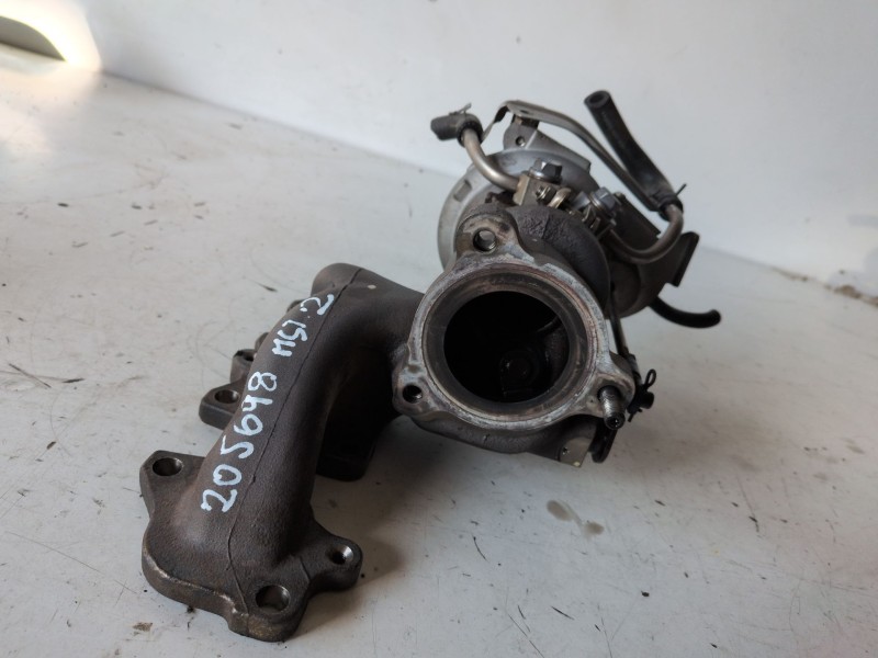 Recambio de turbocompresor para renault megane iii berlina 5p h5f400 referencia OEM IAM 8201165362  